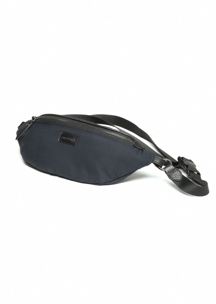 Navy Blue Material Bag - 3