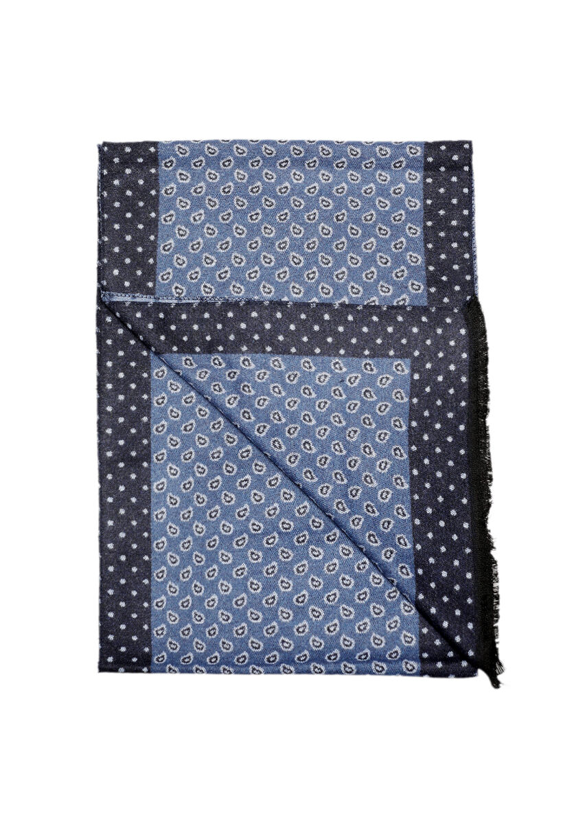 Navy Blue Scarf - 1