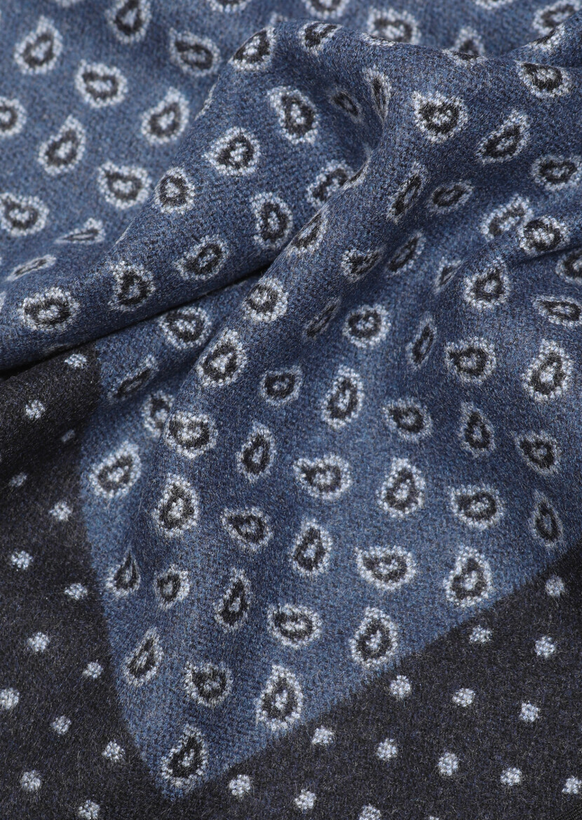 Navy Blue Scarf 