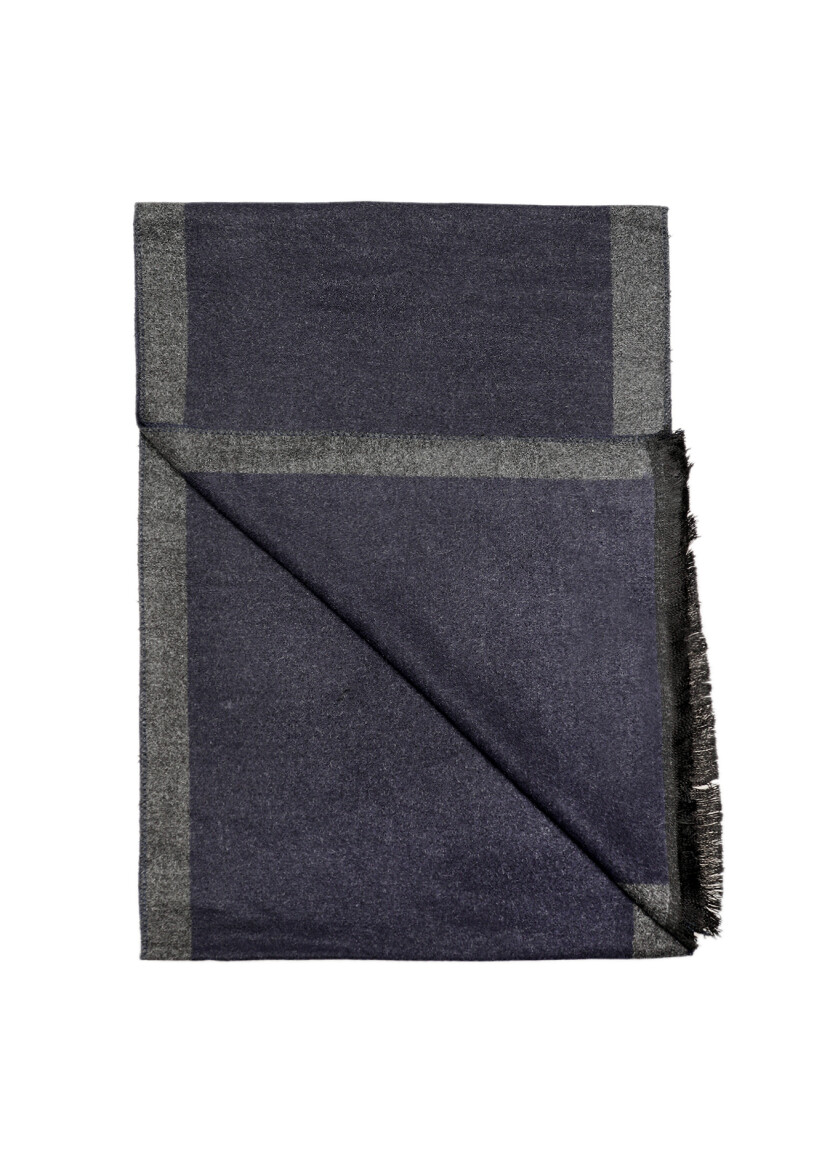 Navy Blue Scarf - 1