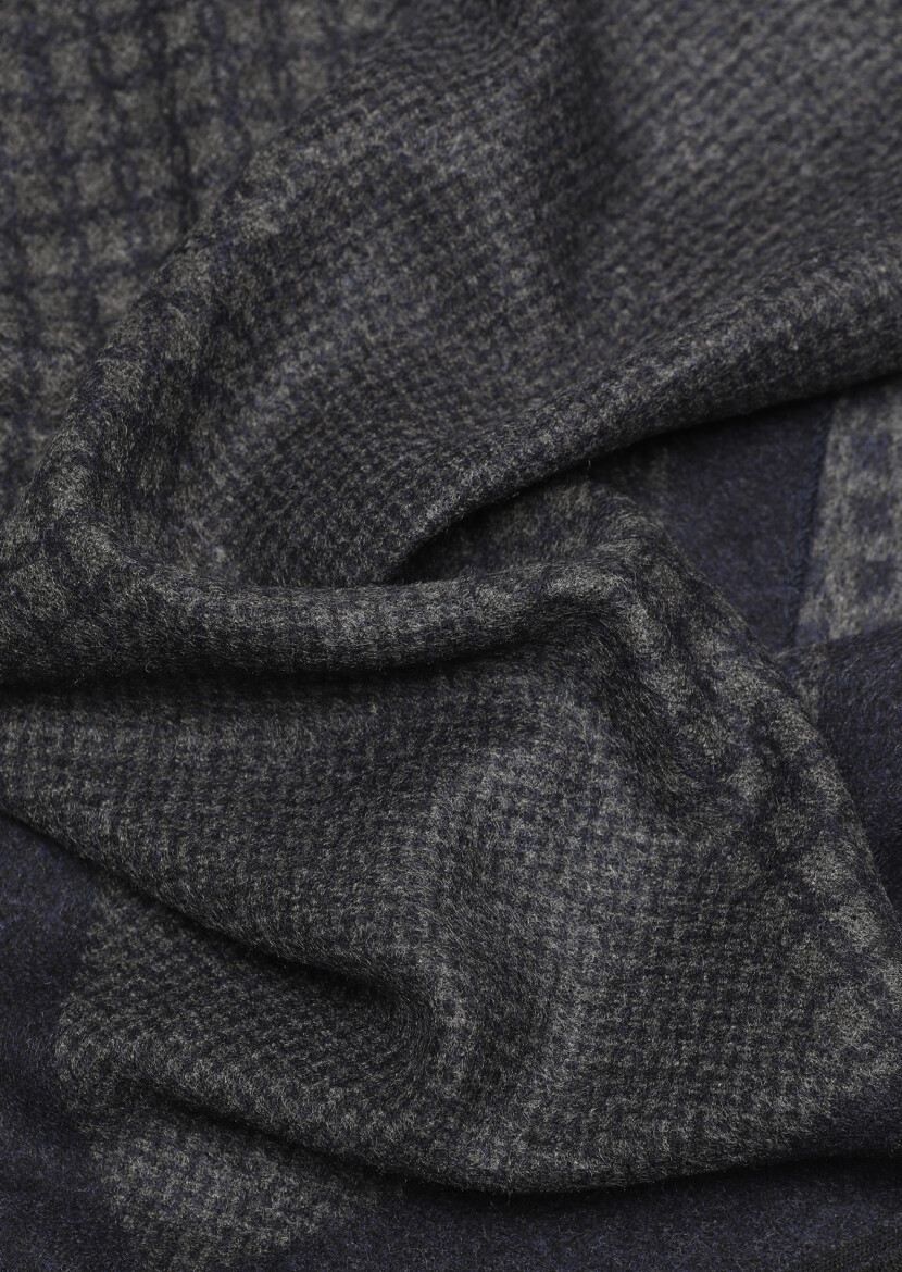 Navy Blue Scarf 