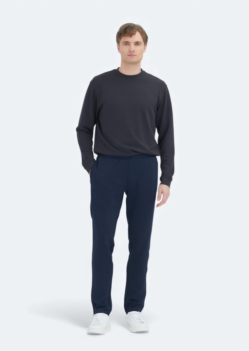 Navy Blue Sweat Pants - RAMSEY