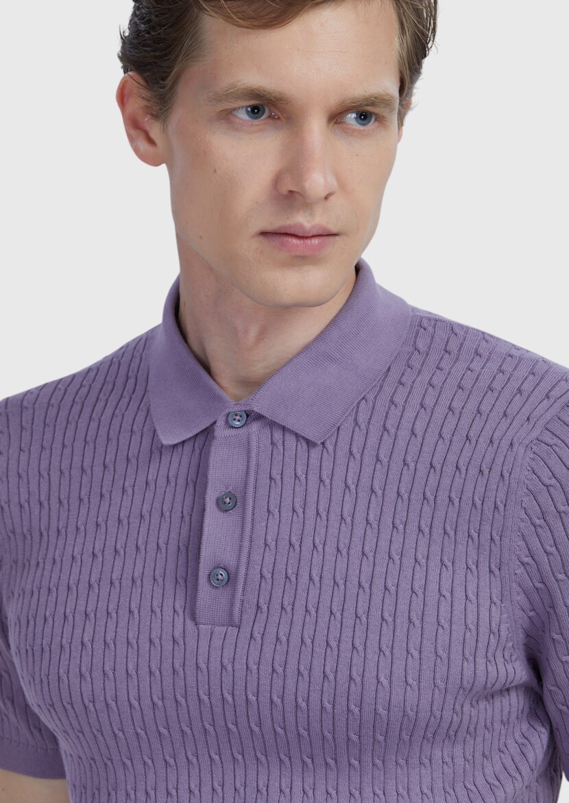 Purple Knitwear - 4