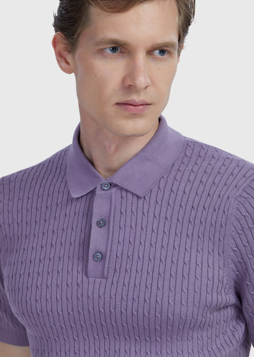 Purple Knitwear - 4