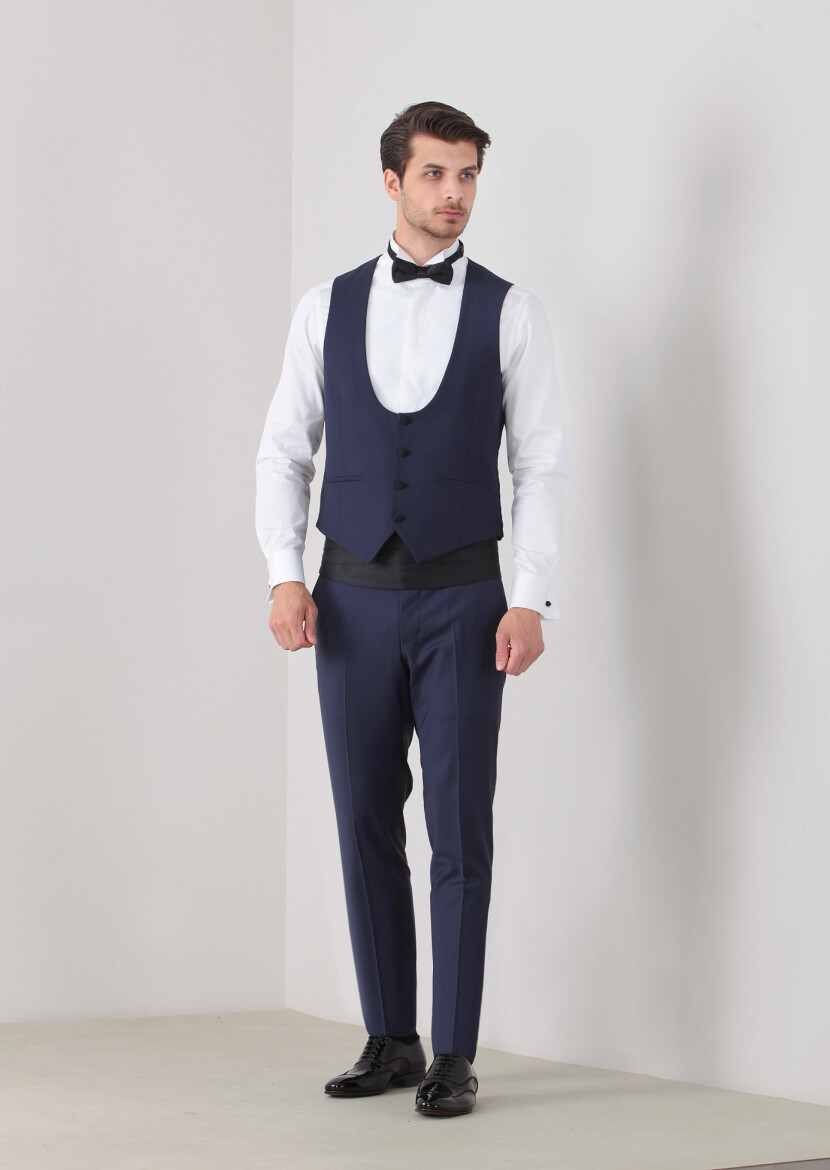 Saks Plain Classical Waistcoat 